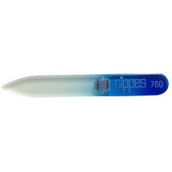 nippes Solingen Glasnagelfeile Rainbow klein Blau 1 St