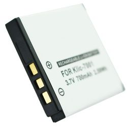 Akku passend für Kodak Klic-7001, EasyShare V550, NP40, MEDION MD85863, 700mAh
