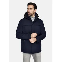 New Canadian Outdoorjacke CO-3 mit Fleece-Einsatz am Innenkragen blau 70