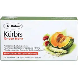 DR.BÖHM Kürbis für den Mann Tabletten 30 St.