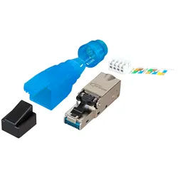 RJ45 88035AV - RJ45 Stecker STP, Cat.6A / Class EA, feldkonfektionierbar