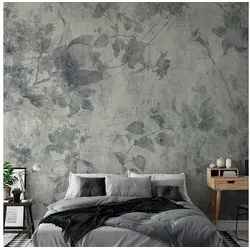 KUNSTLOFT Vliestapete Sunk in Stone - Third Variant 1.96x1.4 m, halb-matt, matt, lichtbeständige Design Tapete grau|lila 1.96 m x 1.40 m