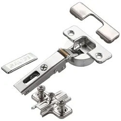 Salice Möbelbeschlag 2 x Salice Topfband S700 110° Bohrbild T52 Nickel matt MPL L (2 St) silberfarben