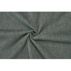 Stofferia Stoff Polsterstoff H2Oh! Chenille Ontario Dunkelgrün, Meterware grün