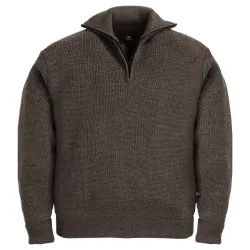 FHB® Seemanns Woll-Troyer HINNERK, dunkelbraun 34145 , 1 Stück, Größe: L