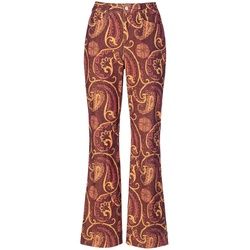 Le pantalon en velours milleraies Uta Raasch rouge