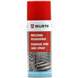 Würth Edelstahl Pflegespray 400ml Edelstahlreiniger Pflege Spray 0893121