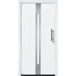 Hörmann Haustür Thermo46 Motiv 750 mit Edelstahldesignauflage (keine Verglasung)