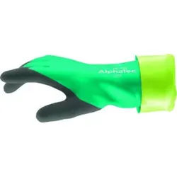 Ansell Chemiehandschuh AlphaTec 58-735 Gr.9 grün EN 388,EN 374 Kat.III