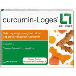curcumin-Loges – hoch bioverfügbare Kurkuma-Kapseln Kapseln 60 St 60 St Kapseln