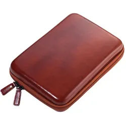 TROIKA Organizer BROWN TRAVEL CASE braun