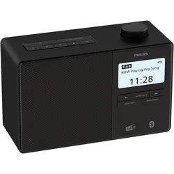 Philips TAR5600 Digitalradio (DAB) (Digitalradio (DAB), FM-Tuner, 5 W, UKW, USB, Bluetooth) schwarz