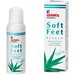 Gehwol Fußschaum GEHWOL FUSSKRAFT *Soft Feet Schaum* Fusschaum Aloe-Vera&Olive