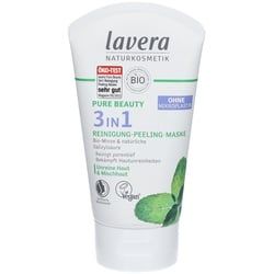 lavera Pure Beauty 3 in 1 Renigung-Peeling-Maske