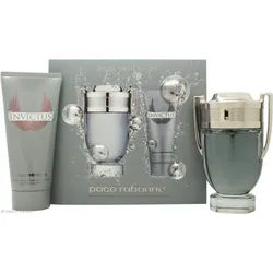 Paco Rabanne Invictus Geschenkset 100ml EDT + 100ml All Over Shampoo