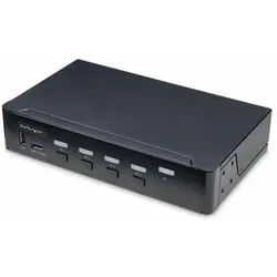 4-Port DisplayPort KVM Switch 4K 60Hz TAA Compliant - KVM / audio / USB switch - 4 ports - TAA Compliant