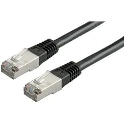 VALUE Patchkabel Cat.6 (Class E) S/FTP (PiMF), schwarz, 7 m