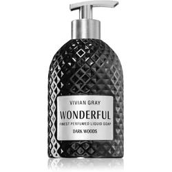 Vivian Gray Wonderful Dark Woods luxuriöse Flüssigseife für die Hände 500 ml