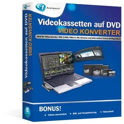 Videokassetten auf DVD – Video Konverter Software