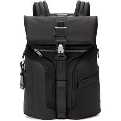 Tumi Alpha Bravo Logistics Rucksack mit Klappdeckel Black