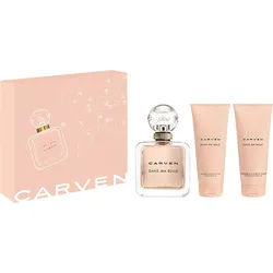 Carven Dans Ma Bulle Set = EdP Nat. Spray 100 ml + Lait Parfumé pour le Corps 100 ml + Gel Parfumé pour le Bain et la Douche 100 ml - 3 Artikel im Set