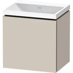 Duravit L-Cube c-shaped Set wandhängend Taupe Matt 450x350x480 mm - LC6948N91910000 LC6948N91910000