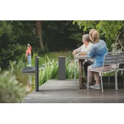Philips 16486/93/P0 LED Sockelleuchte Bustan 2x4,5W | 2700K | IP44