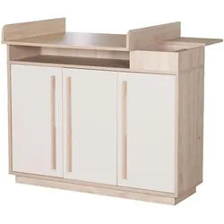 Roba Wickelkommode Elva , Creme , Holz , 118x103x77 cm , Babymöbel & Kindermöbel, Babyzimmer, Wickelkommoden & Zubehör, Wickelkommoden