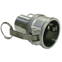 Teguma Hebelarmk.Kamlok Typ C VA (1.4408) 47,80mm 1 1/2 Zoll Schl.-Gr.38mm