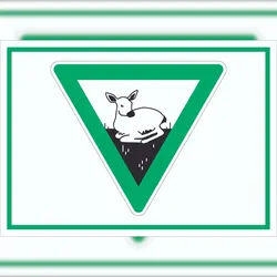 HB-Druck Setzzeit für Wild Symbol Schild A1 (594x841mm)