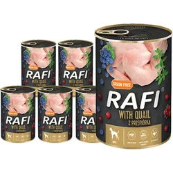 DOLINA NOTECI RAFI, Wachtel 6x400g + Deckel für 400g-Dose GRATIS!