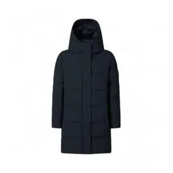 Save The Duck für Frauen/Mädchen. P41909G-MATT19 Selene Federmantel navy (16años= 166cm), Lässig, Polyester, Marine, Kinderbekleidung