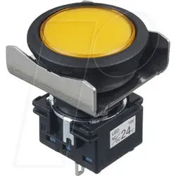 ID LB6BA1T6LY - Drucktaster LB, 22 mm , 2 CO