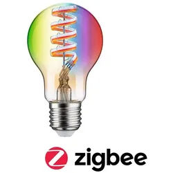 Paulmann LED-Leuchtmittel Smart Filament AGL 470lm 2200K-6500K gold 230V, 1 St., Tageslichtweiß goldfarben