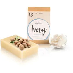 Soho Naturkosmetik Gesichtsseife | Ivory Sheabutter & Heilkreide 100 g