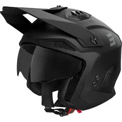 Shot Drop Enduro Helm, schwarz, Größe XL für Männer