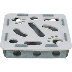 TRIXIE Spielzeug Hole'n'Roll Box, grau