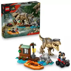 LEGO® Jurassic World Flucht vor dem T-Rex am Fluss 76975