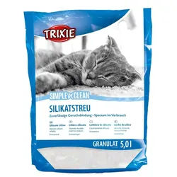 TRIXIE Simple'n'Clean Granulat Silikatstreu, 5 l