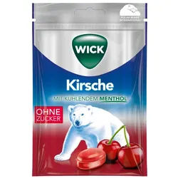 Wick Wildkirsche & Eukalyptus Bonbons ohne Zucker Btl