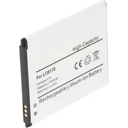 Akku passend für den MEDION P4501 Akku E4506 MD98428, LI38170 3,8 Volt 1700mAh, 64,4x52,9x4,2mm
