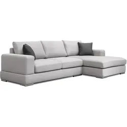 ECKSOFA OTTO 4-Sitzer, hellgrau