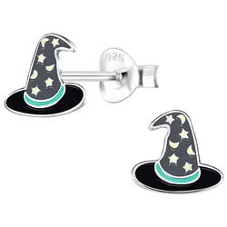Order & Smile Schmuck Paar Ohrstecker Halloween Ohrringe Silber 925 Kinder Ohrstecker bunt