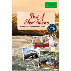Schulbuch PONS Best of Short Stories 40 englische Kurzgeschichten in Bildern diverse weiß