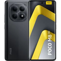 Xiaomi POCO M8 5G Smartphone (17,21 cm/6,77 Zoll, 512 GB Speicherplatz, 50 MP Kamera) schwarz