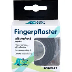 um Easyplast Fingerpflaster Schwarz 2.5cmx5M Se Ha 1 ST
