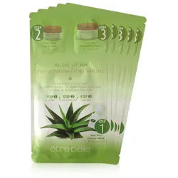 être belle Aloe Vera 3-Step Gesichtspflege-Maske (5 Stk.)