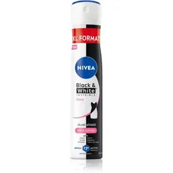 NIVEA Black & White Invisible Clear Antitranspirant-Spray für Damen 200 ml