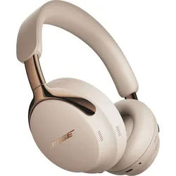 Bose QuietComfort Ultra Headphone (2nd Gen) Over-Ear-Kopfhörer (Rauschunterdrückung, integrierte Steuerung für Anrufe und Musik, kompatibel mit Siri, Bluetooth) beige