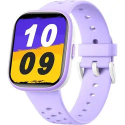 Heroange W79 Smartwatch (4,6 cm, sim-karte), Funktionsreiche Kinderuhr mit lila